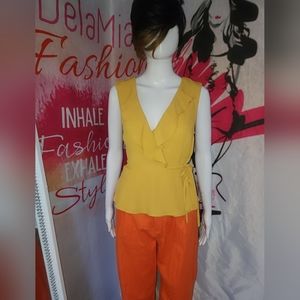 Yellow blouse